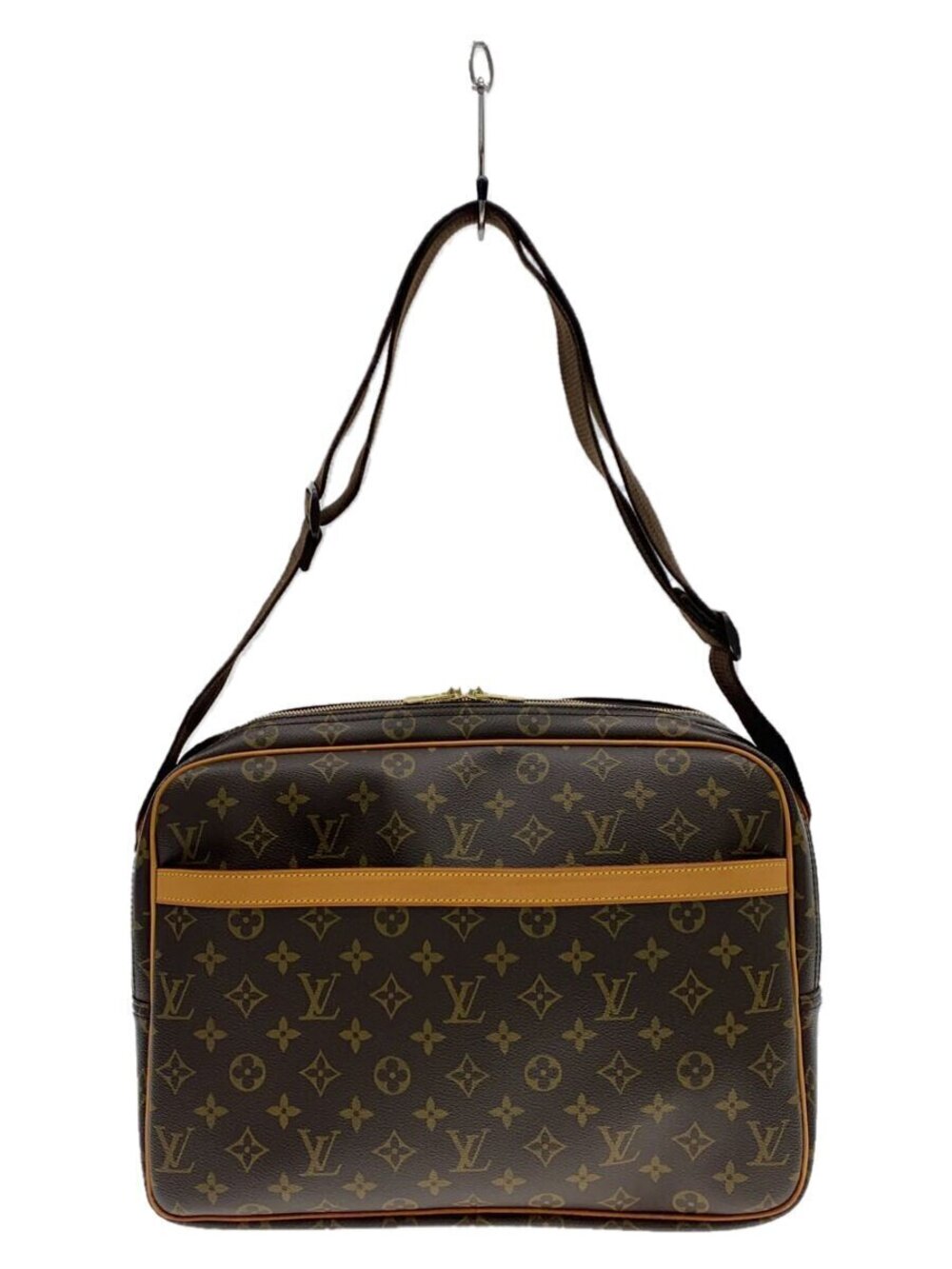 LOUIS VUITTON Reporter Monogram Canvas Brown